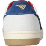 Gola - Hawk - Leren Sneakers - Wit - Blauw
