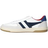 Gola - Hawk - Leren Sneakers - Wit - Blauw