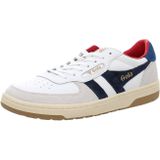 Gola - Hawk - Leren Sneakers - Wit - Blauw