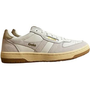 Gola Gola Damen Sneaker Hawk weiß gold Sneaker
