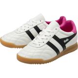 Gola - Stadium - Leren Sneakers - Wit - Blauw - Roze