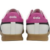 Gola - Stadium - Leren Sneakers - Wit - Blauw - Roze