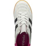 Gola - Stadium - Leren Sneakers - Wit - Blauw - Roze