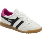 Gola - Stadium - Leren Sneakers - Wit - Blauw - Roze