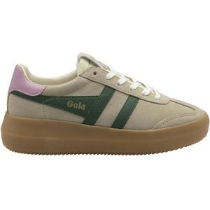 Gola - Athena - Sneakers - Beige/Groen - Suède