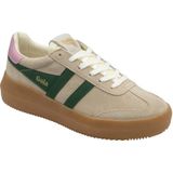 Gola - Athena - Sneakers - Beige/Groen - Suède