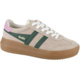 Gola - Athena - Sneakers - Beige/Groen - Suède