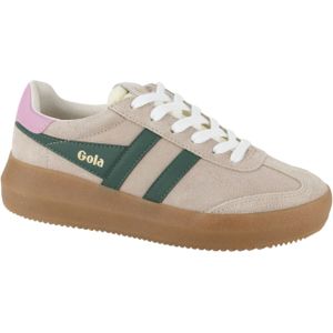 Gola - Athena - Sneakers - Beige/Groen - Suède