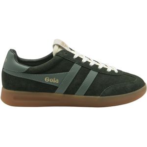 Gola - Cyclone - Sneakers - Donkergroen - Suède