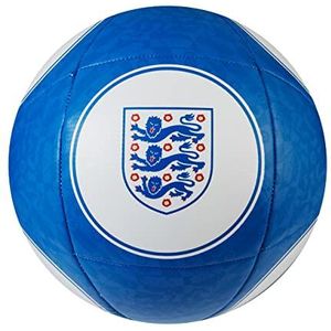 Mitre Officiële Engeland Voetbal Wit/Blauw Maat 5
