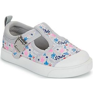 Clarks City Dance T gesloten ballerina's voor meisjes, Silver Combi, 27 EU