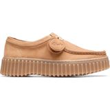 Mocassins - Torhill Bee - Effen - Leer - Middelhoge Hak