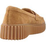 Clarks - Torhill Penny - Instapper - Lichtbruin - Suède
