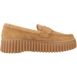 Clarks - Torhill Penny - Instapper - Lichtbruin - Suède