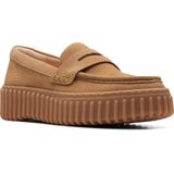 Clarks - Torhill Penny - Instapper - Lichtbruin - Suède