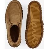 Veterschoen Clarks Men Torhill Hi Dark Sand Suede-Schoenmaat 44