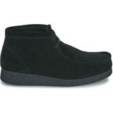 Clarks - Wallabee EVO - Booties - Zwart - Suède