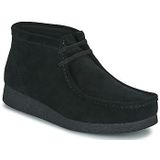 Clarks - Wallabee EVO - Booties - Zwart - Suède