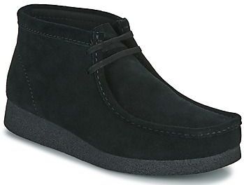 Clarks - Wallabee EVO - Booties - Zwart - Suède
