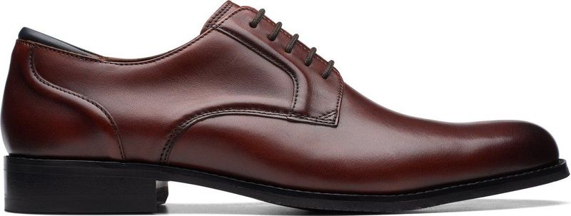 Clarks - Craft Arlo Lace - Oxfordschoen - Goudbruin - Leer