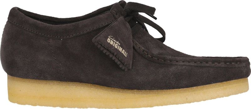 CLARKS - Wallabee - Sneakers - Diep Bruin - Suède