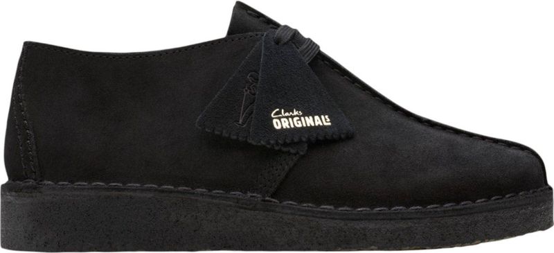 Clarks - Desert Trek - Schoen - Zwart - Suède Bovenwerk