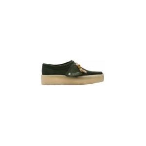 Clarks Originals Women Wallabee Cup Dark Green-Schoenmaat 37