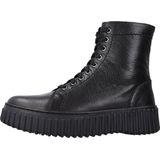 Clarks - Torhill Rise - Enkellaarsje - Zwart - Premium Vetermodel