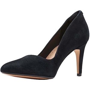 Clarks Laina Rae Pumps voor dames, Black Suède., 40 EU