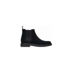 Clarks - Clarkdale Easy Chelsea Boot - Zwart - Leer