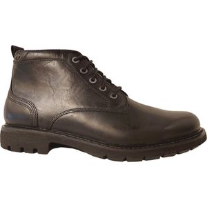 Veterschoen Clarks Men Batcombe Mix Black Leather-Schoenmaat 46