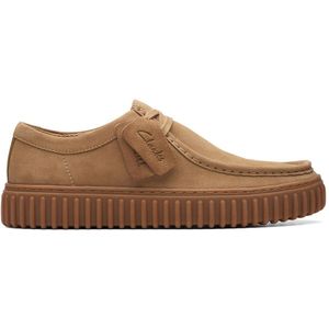 Clarks - Torhill Lo - Nette Schoenen - Donker Zandkleurig - Suède