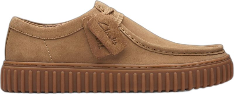 Clarks - Torhill Lo - Nette Schoenen - Donker Zandkleurig - Suède