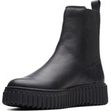 Clarks - Torhill Maple - Enkellaarsje - Zwart