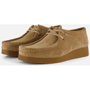 Clarks - WallabeeEVOSh - Mocassins - Zwart - Leer