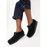 Clarks - Wallabee EVO - Schoen - Zwart - Suède