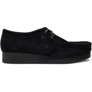 Clarks - Wallabee EVO - Schoen - Zwart - Suède