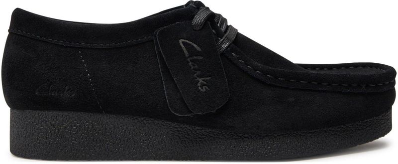 Clarks - Wallabee EVO - Schoen - Zwart - Suède
