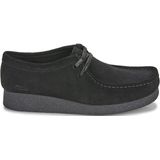 Veterschoen Clarks Women Wallabee EVO Shoe Black Suede-Schoenmaat 39