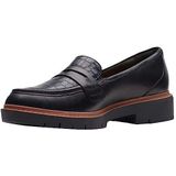 Clarks - Westlynn Ayla - Penny Loafer - Zwart - Leder