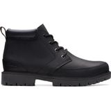 Clarks Rossdale Mid Veterboot - Mannen - Zwart - Maat 11