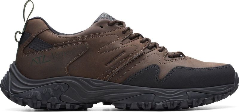 Clarks - ATL Walk Go - Sneakers - Donkerbruin - Leer