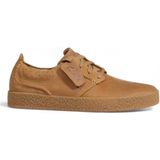 Clarks - Streethilllace - Sneakers - Dark Tan - Leer