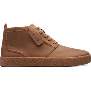 Clarks - Heren - Streethill Mid - G - 4 - dark tan lea