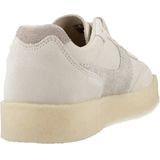 Clarks - Tor 80 - Sneakers - Gebroken Wit - Nubuckleer en Suède