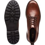 Clarks - Heren - Batcombe Mix - G - 4 - dark tan lea