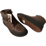 Clarks - Mapstone Hi - Nette Schoenen - Donkerbruin - Leer - GORE-TEX®