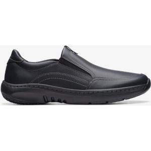 Clarks - Pro Step - Instappers - Zwart - Leer