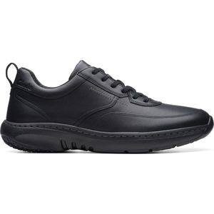 Clarks - Heren - ClarksPro Lace - H - 2 - black leather - maat 6,5