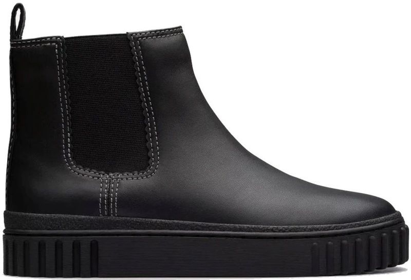 Clarks - Mayhill Top - Chelsea Boots - Zwart - Lichtgewicht